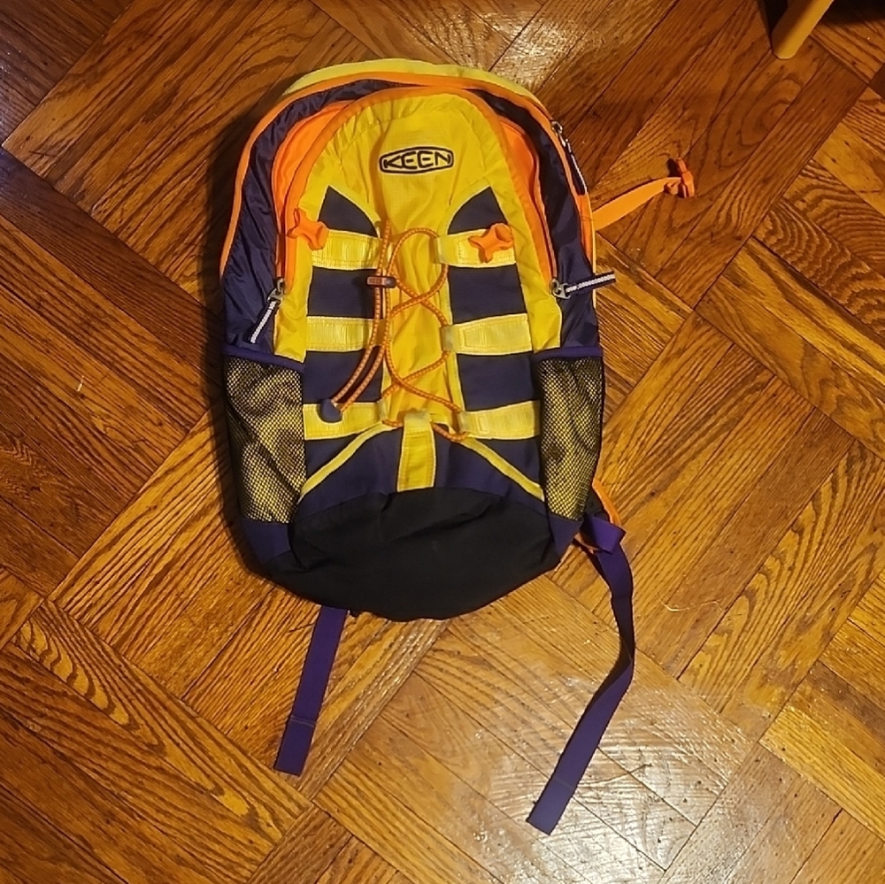 Keen Yellow and Purple Backpack Outdoor Design